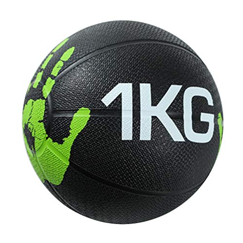 Medicine Ball Home Fitness Medicine Ball, Exercise Core Muscle Group, Slam Ball for Boxing Weight Training, 1kg