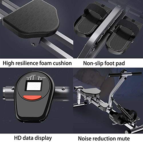 Rowing Machines Rowing Machine Indoor Foldable Rowing Machine Silent Foam Cushion Does Not Hurt The Knee Home Fitness Equipment Suitable Rowing Machine For Sports Fitness