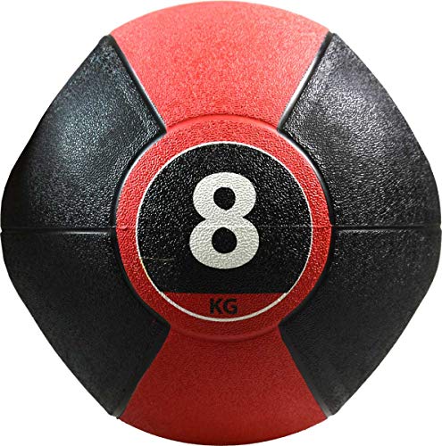 Pure2Improve Unisex's Medicine Ball, Red/Black, 8Kg