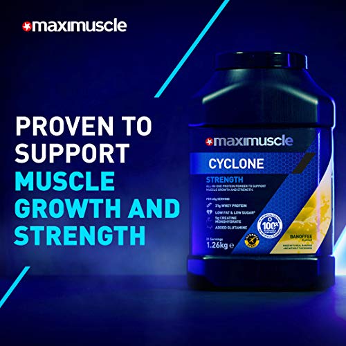 MAXIMUSCLE Cyclone Protein Powder Chocolate Flavour,1.26 kg