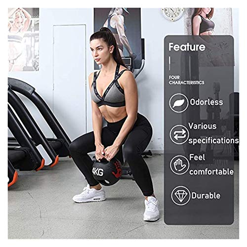 Medicine Ball Double Handle Rubber Medicine Ball, Home Gym Core Strength Training Cardio Fitness Equipment, 3kg/4kg/5kg/6kg/7kg/8kg/9kg/10kg (Size : 10kg/22lbs)