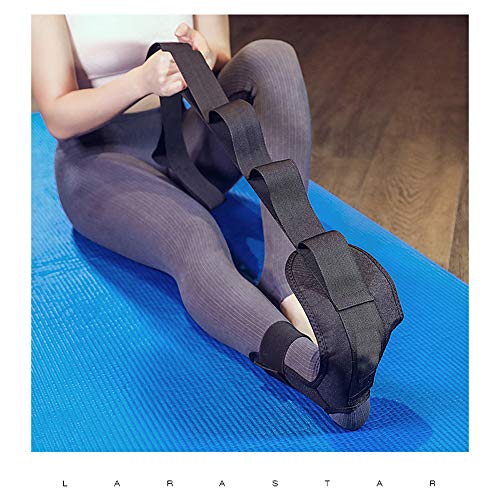Toumett Yoga Strap, Ankle Ligament Stretcher belt with loops Ligament Stretch Band for Leg and Foot Stretch Assist.