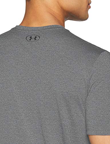 Under Armour Men's UA Siro Short Sleeve Fast-Drying Gym and Running T-Shirt , Black (Black ), L