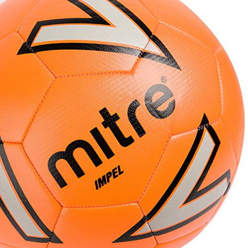 Mitre Impel Training Football Without Ball Pump, Orange, Size 5