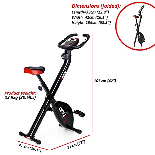 Viavito Onyx Folding Exercise Bike