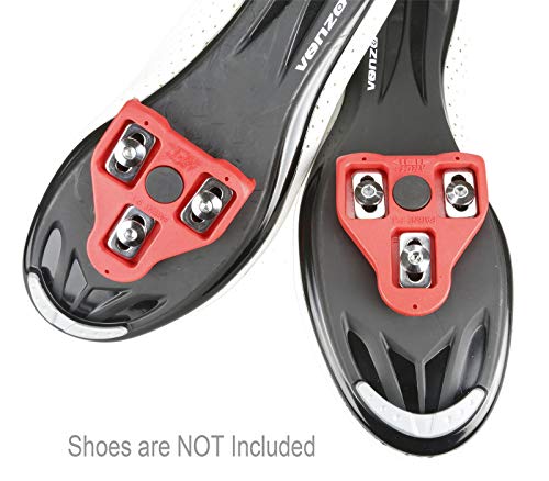 CyclingDeal Bike Cleats Compatible with Peloton Look Delta (9 Degree) - Indoor Cycling & Road Bike Bicycle Cleat Set - Compatible with Peloton Indoor Exercise Bikes Pedals & Shoes