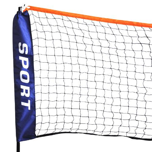 Oypla Small 3m Adjustable Foldable Badminton Tennis Volleyball Net