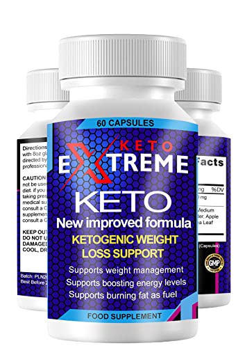 Keto Extreme Keto - Ketogenic Weight Loss Support for Men & Women - 1 Month Supply - Fitness Hero Supplements