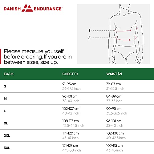DANISH ENDURANCE Men's Classic Recycled Polyester Tank Top, 1 Pack (Grey Mélange, XL)