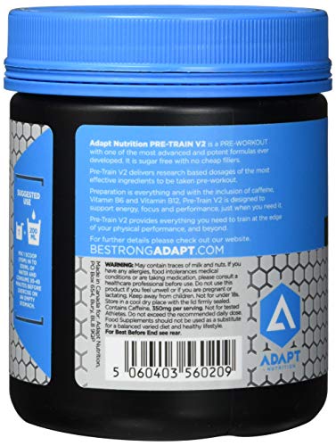 Adapt Nutrition Pretrain V2 Blue Raspberry (X 0.33 Kilograms)