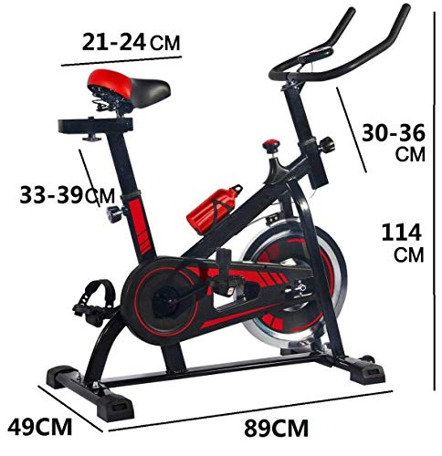 Evolve - Exercise Bike 10kg Flywheel with BLUETOOTH and FITNESS SMARTPHONE APPLICATION Home Gym Bicycle Cycling Cardio Training Indoor Heart Rate Monitor