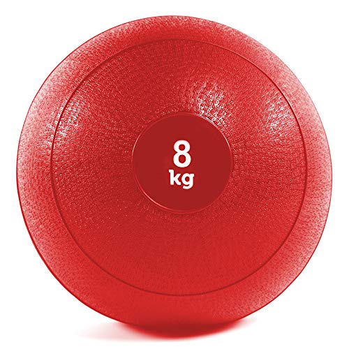TNP Accessories 8KG Slam Balls RED No Bounce Medicine Crossfit Boxing Fitness Training Gym Wall Ball