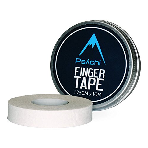 Psychi Sports Finger Tape For Rock Climbing Boxing Gymnastics Physio - White (5cm)
