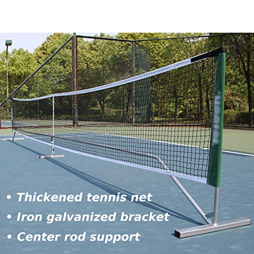 Foldable Tennis Net Set, Portable Durable Pickleball Net, Indoor Outdoor Tennis Training Net for Teens with Stand And Carry Bag,6.7m