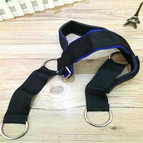 Guajave Head Harness Strengh Exercise Strap With Chain Adjustable Neck Power Training Belt Gym Fitness Weightlifting Equipment