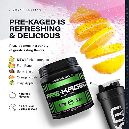 Kaged Muscle - Pre-Kaged Pre-Workout Primer Krisp Apple - 1.41 lbs.