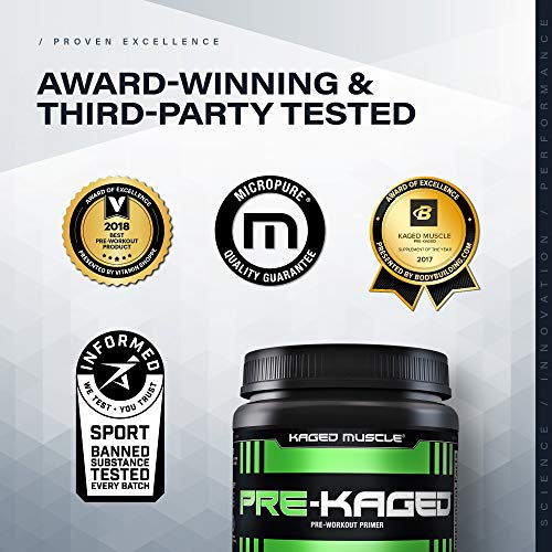 Kaged Muscle - Pre-Kaged Pre-Workout Primer Krisp Apple - 1.41 lbs.