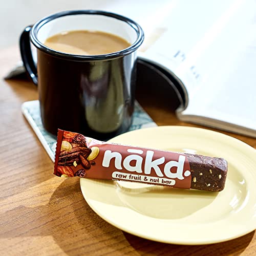 Nakd Cocoa Orange Natural Snack Bars - Vegan Bars - Healthy Snack - Gluten Free Bars 35 g (Pack of 18) - Gym Store | Gym Equipment | Home Gym Equipment | Gym Clothing