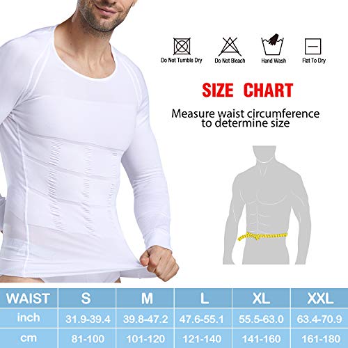 NonEcho Men Shapewear Tummy Control Full Body  