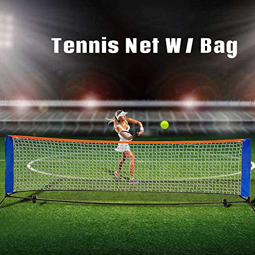 Badminton Net - Net For Tennis, Soccer Tennis, Volleyball For Children, Foldable, Sports Net Easy To Install With - For Indoor or Outdoor Field, Beach