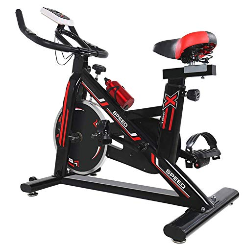 WOAIM Indoor Cycling Exercise Bike Bicycle Fitness Advanced Flywheel Adjustable Seat Cardio Workout for Home Gym 200kg Load