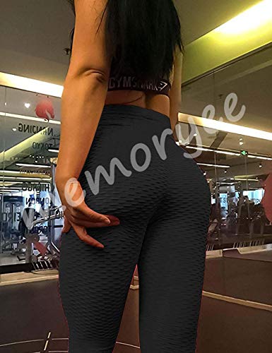 Yoga Leggings for Women with Pockets High Waisted Tummy Control Women's  Butt Lift Yoga Workout Leggings Running Pants Black at  Women's  Clothing store