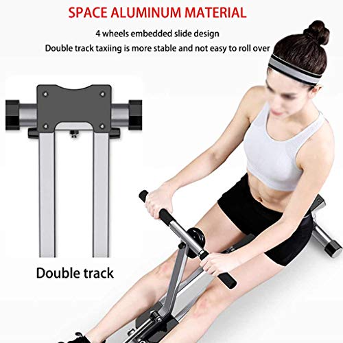 Rowing Machines Rowing Machine Indoor Foldable Rowing Machine Silent Foam Cushion Does Not Hurt The Knee Home Fitness Equipment Suitable Rowing Machine For Sports Fitness