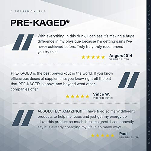 Kaged Muscle - Pre-Kaged Pre-Workout Primer Krisp Apple - 1.41 lbs.