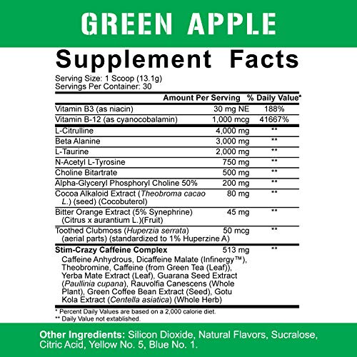 5% Nutrition 5150 375 Grams (Green Apple), 0850228006281