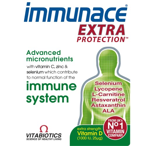 Vitabiotics Immunace Extra Protection Tablets
