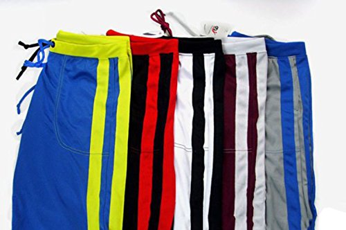 AWEIDS Men's Soft Breathable Running Sports Loose Shorts Pants Jogging Shorts (S(fits UK XS), Black)