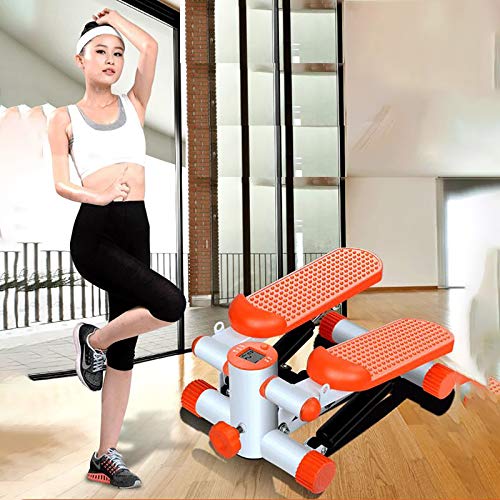 Multifunction Fitness Machine Aerobic Stepper With LCD Display Adjustable Fitness Exercise Machine Home Fitness Equipment 200kg Load Stepper Vertical Climber Workout Fitness