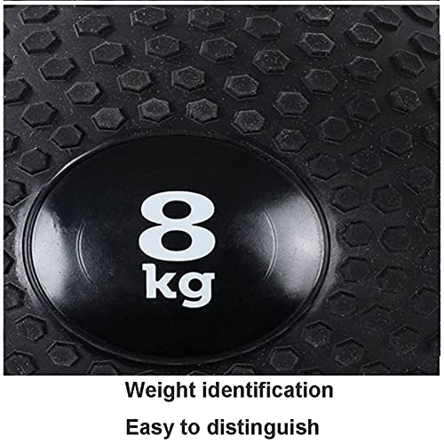 PLUY Fitness medicine ball Slam Ball,Textured Surface Low Elastic Squash,Male And Female Cross Training Aerobics With Fitness Ball (Size :2kg/4.4lb)