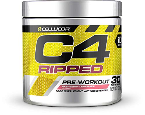 Cellucor C4 Ripped Pre Workout Powder, Raspberry Lemonade, 30 Servings - Gym Store | Gym Equipment | Home Gym Equipment | Gym Clothing