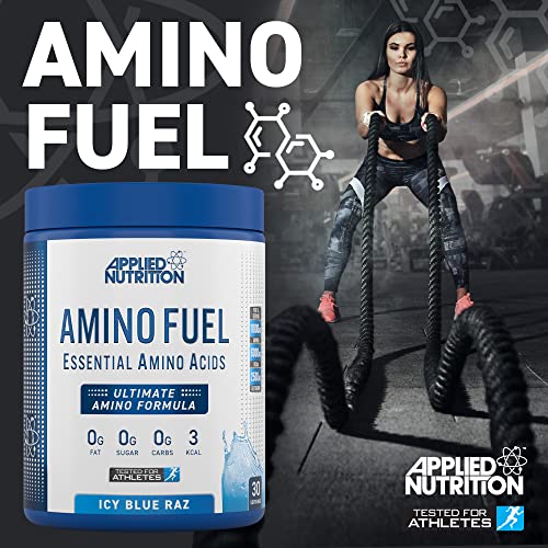 Applied Nutrition Amino Fuel - Amino Acids Supplement, EAA Essential Amino Acids Powder, Muscle Fuel & Recovery (390g - 30 Servings) (Fruit Salad)