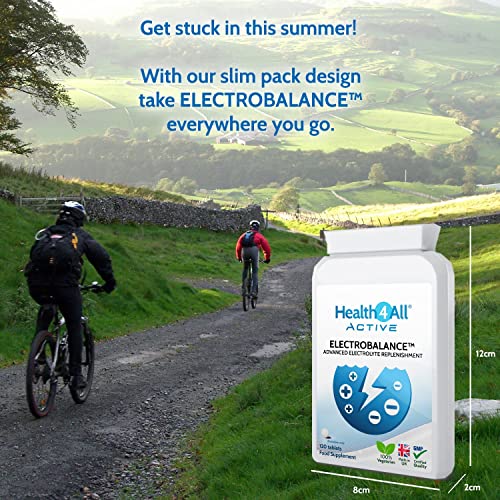 Electrobalance Electrolyte Replenishment 120 Tablets Precise Formulation for Optimal Absorption, Hydration & Recovery by Health4All