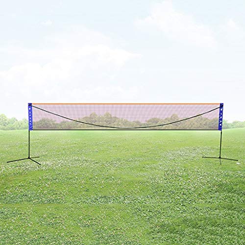 Adjustable Portable Tennis Net, Easy Setup Badminton Set with Net, Teenagers Driveway Tennis Volleyball Net Indoor Outdoor,3.1m