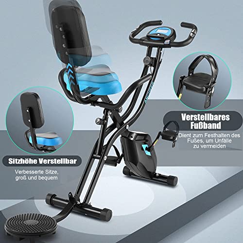 Folding Magnetic Folding Stationary Bike Amazon Magnetic Exercise