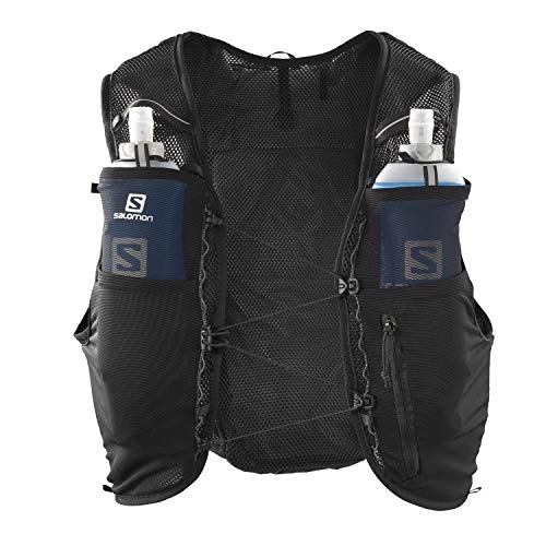 Salomon ADV Hydra Vest 4 Unisex Hydration Vest 4L 2x Soft Flasks Incl. Trail Running Hiking