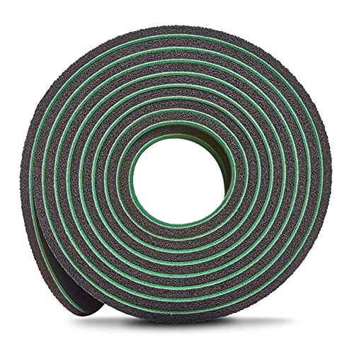 Reebok Unisex's Green Mandala Natural Rubber Yoga Mat