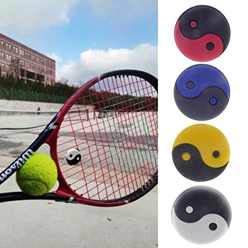 N\A 12 Pcs Tennis Vibration Dampeners Silicone Racket Shock Absorbers Tennis Racket Accessories for Tennis Players
