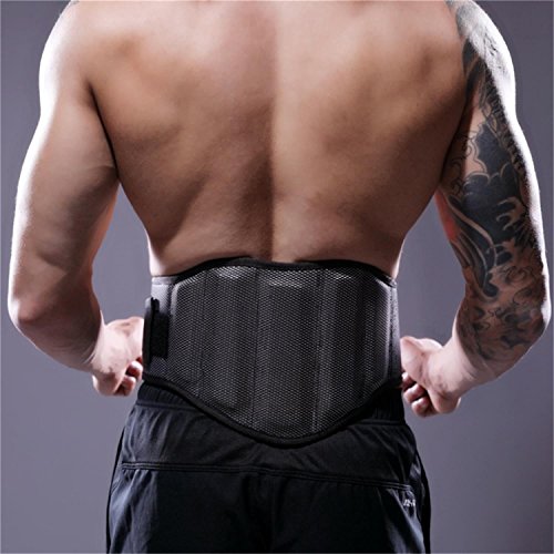 EASY BIG Weight Lifting Belt Durable Comfortable & Adjustable for Men and Women