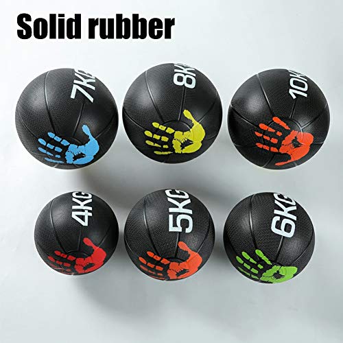 Medicine Ball Home Fitness Medicine Ball, Exercise Core Muscle Group, Slam Ball for Boxing Weight Training, 1kg