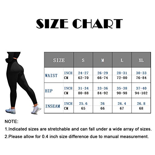 STARBILD Durable Comfortable Soft Slim Athletic Seamless Leggings Set Womens Yoga Pants Ladies Stretch Running Trouser Training Fitness Tights Sports Active Wear Legging Gym Clothes Workout Bottoms