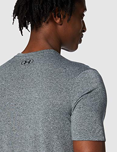 Under Armour Men's UA Siro Short Sleeve Fast-Drying Gym and Running T-Shirt , Black (Black ), L