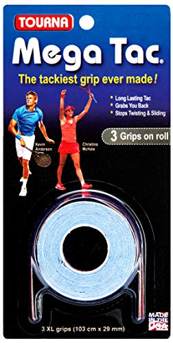 Unique Tourna Racket Mega Tac 3 Grip Roll - Blue