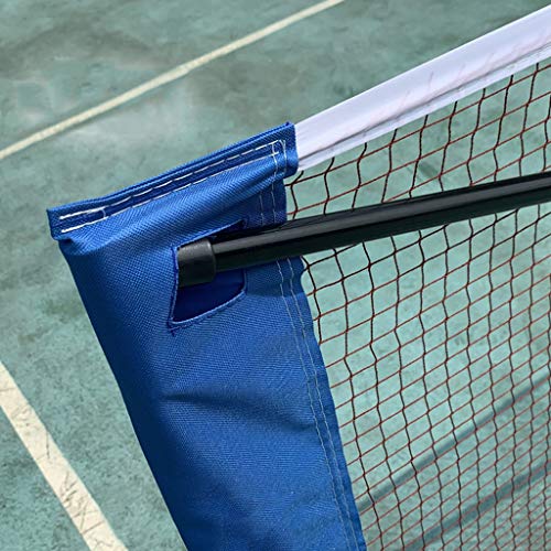 Adjustable Tennis Net, Movable Portable Easy Set Up Badminton Set, Teenagers Professional Tennis Training Net for Indoor Outdoor,6.1m