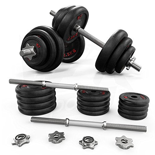 We R Sports® 20kg Dumbbell Set Gym Barbell Free Weights Biceps