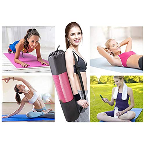 Renile Extra Thicken Exercise Mat | Non-Slip Durable Workout Mat | Extra Long Cushion for Yoga, Pilates, Meditation, Gym | 173 * 60 * 0.4 cm (Purple)