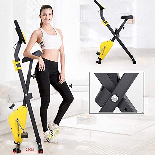 Exercise Bike for Home Use Folding Light Weight Cycling Spin Bike,Fitness Equipment Portable Arm Home Pedal Exerciser Gym Leg Cardio Trainer